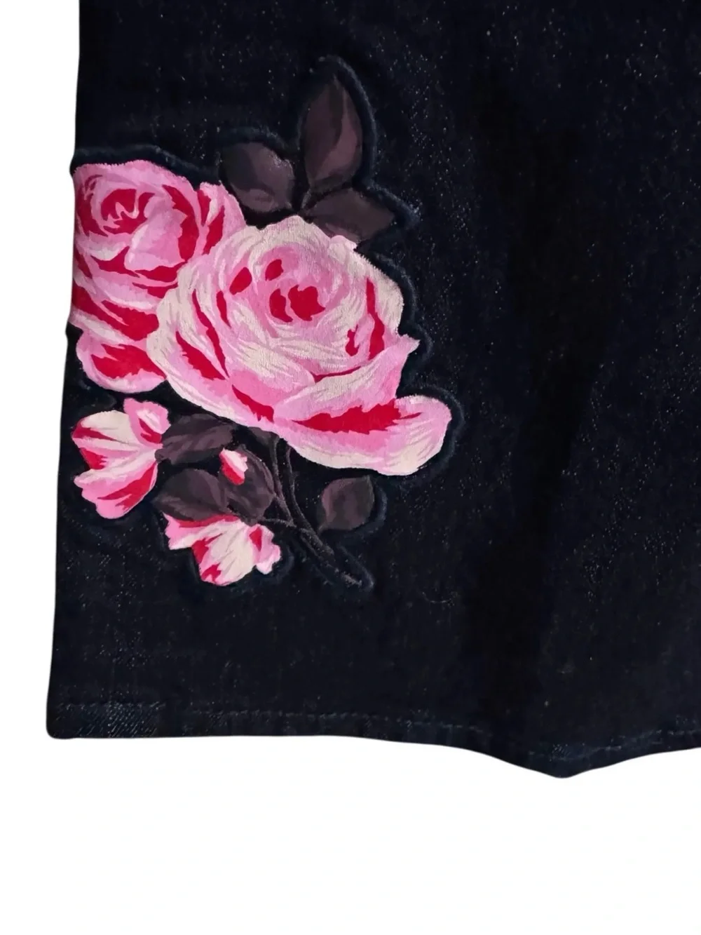 Kate Spade Broome Street Dark Wash Jeans Rose Kick Flare Cropped‎ 30x24